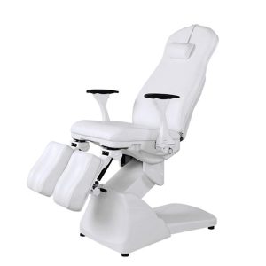 Supply Electric Modern Luxury Podiatry Chair for Nail Salon White Pedi... - Lash & Nail Bed | Nova Spa Equipment
