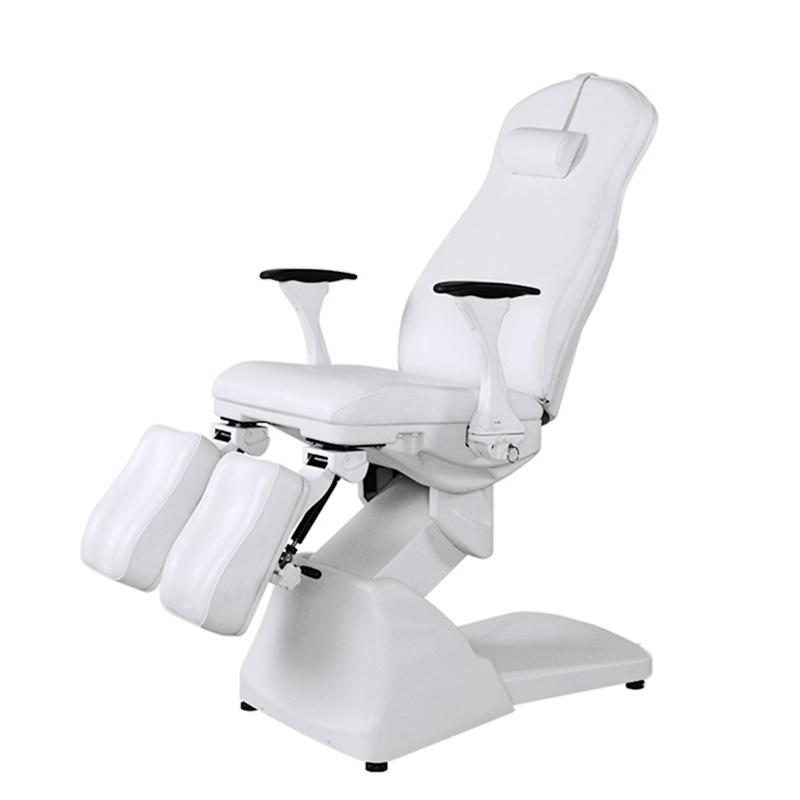 Supply Electric Modern Luxury Podiatry Chair for Nail Salon White Pedi... - Lash & Nail Bed | Nova Spa Equipment