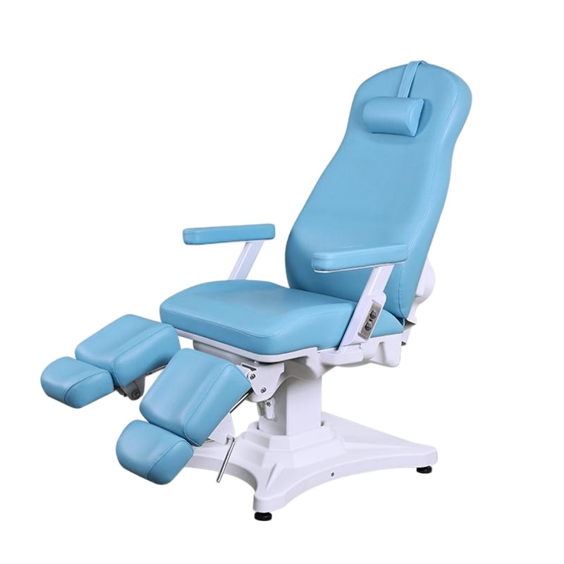 Contemporary Pedicure Podiatry Chair with USB Port Swivel Legs Backres... - Beauty Spa Bed | Nova Spa Equipment