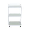 Glass Salon Trolley - Beauty Salon Trolley Roll Cart Glass Low by Nova