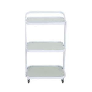 Glass Salon Trolley - Beauty Salon Trolley Roll Cart Glass Low by Nova