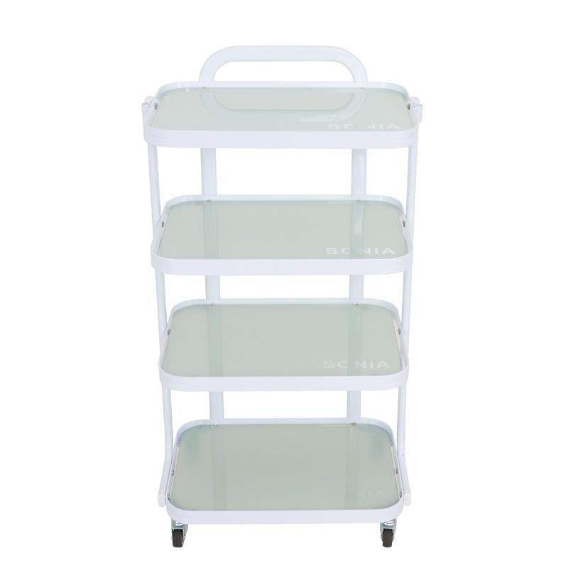 Glass Salon Trolley - Customizable Heavy Duty Trolley for Beau by Nova