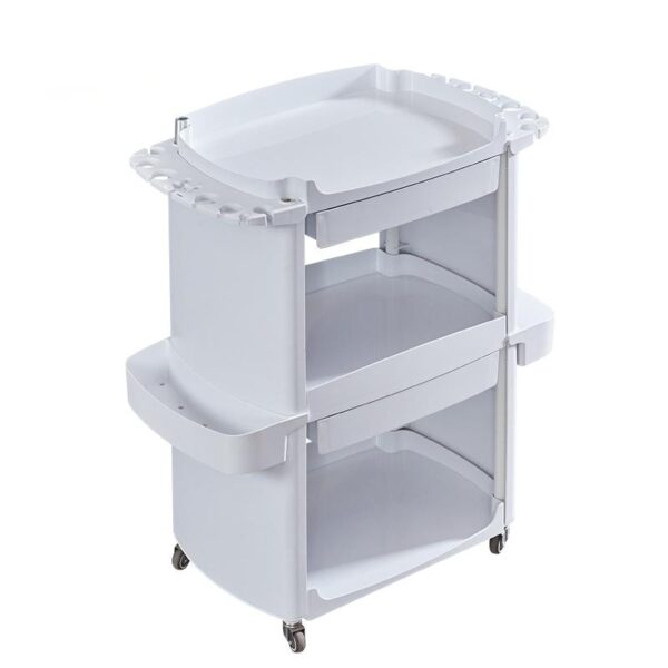 Plastic Salon Trolley - Professional Luxury Salon Trolley Cart w by Nova