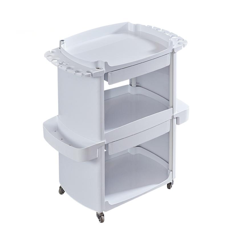 2 Plastic Salon Trolley - Professional Luxury Salon Trolley Cart w by Nova
