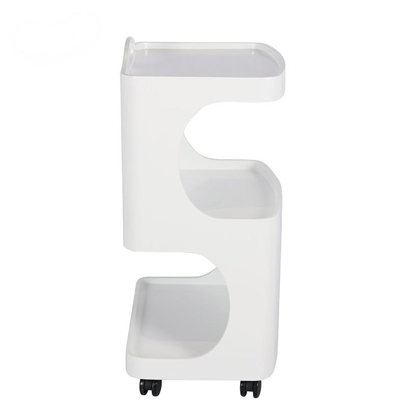 2 Wooden Salon Trolley - Salon Grade 3 Layer Wooden Beauty Spa Tr by Nova