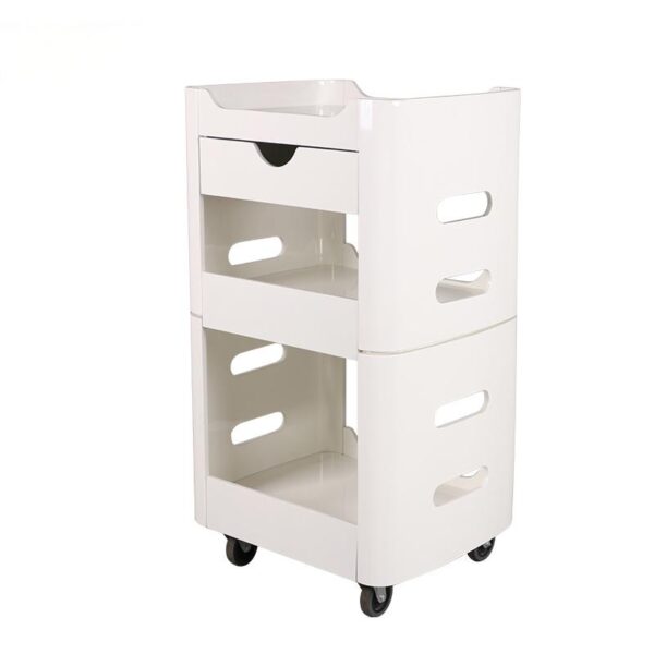 2 Wooden Salon Trolley - Professional Wooden Esthetician Cart Sal by Nova