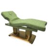 2 Green Velvet High Density Mattress Stainless Steel With Light Base 4 M... - Massage Bed | Nova Spa Equipment