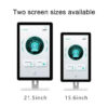 AI-based skin analyzer with adjustable table for professional facial skin analysis