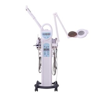 Professional 9 in 1 Beauty Instrument Facial Steamer with Magnifying Mirror & Essential for Commercial Salon Use Easy to Clean