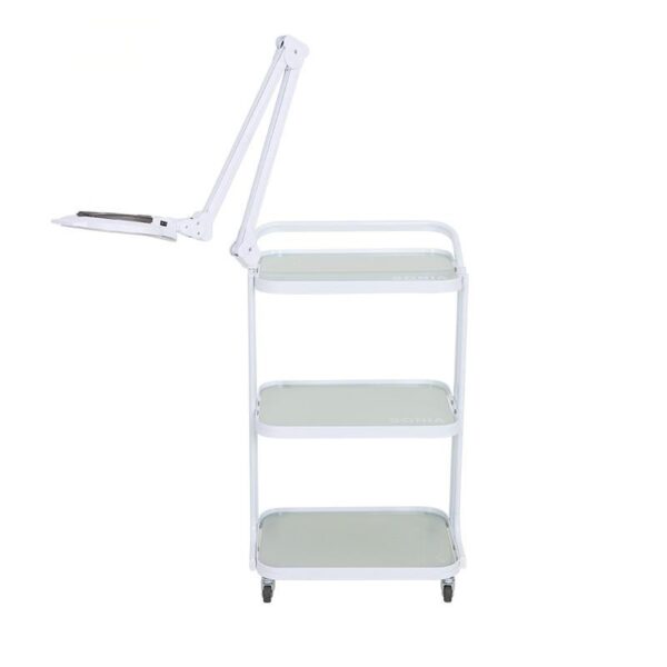 Glass Salon Trolley - Beauty Salon Trolley Roll Cart Glass Low by Nova