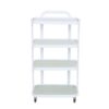 Glass Salon Trolley - Customizable Heavy Duty Trolley for Beau by Nova