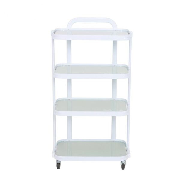 Glass Salon Trolley - Customizable Heavy Duty Trolley for Beau by Nova