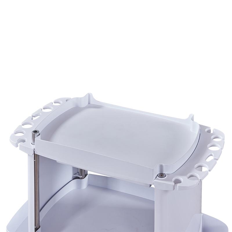3 Plastic Salon Trolley - Professional Luxury Salon Trolley Cart w by Nova