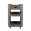 3 Wooden Salon Trolley - Professional Wooden Esthetician Cart Sal by Nova