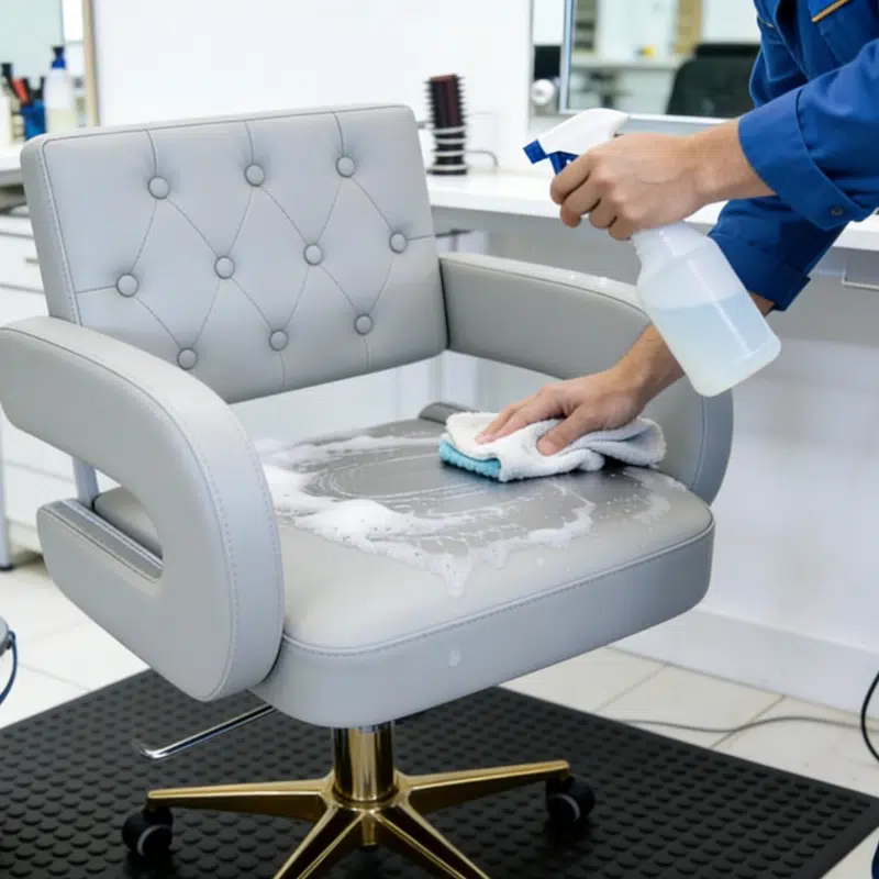 How To Properly Care for and Clean Salon Chairs