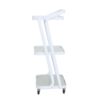 Glass Salon Trolley - Beauty Salon Trolley Roll Cart Glass Low by Nova