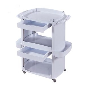 Plastic Salon Trolley - Professional Luxury Salon Trolley Cart w by Nova
