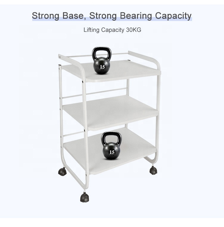 Metal Salon Trolley - Professional Modern Design Metal Hair Sa by Nova