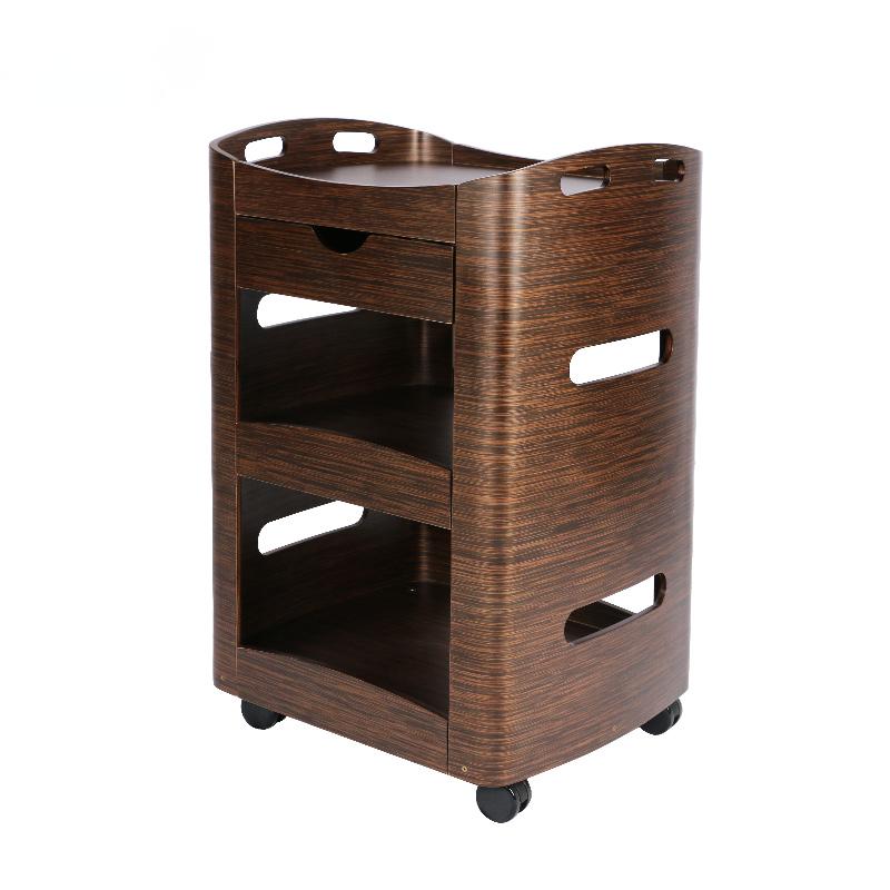 Wooden Salon Trolley - Luxury Large Storage Cart Wooden Salon T by Nova