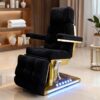 4 Gold Eyelash Bed Water Black Extensions Table Foot the Beauty Contro... - Massage Bed | Nova Spa Equipment