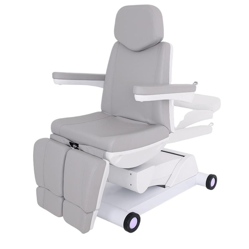 Electric 5 Motors Medical Atmosphere Lamp Podiatry Chair Couch Treatme... - Medical Treatment Bed | Nova Spa Equipment