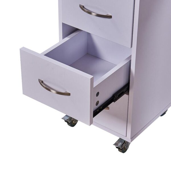 5 Nova manicure table and chair set with integrated dust collection system