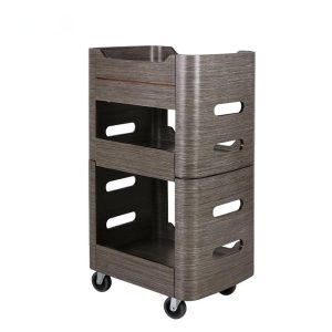 Wooden Salon Trolley - Professional Wooden Esthetician Cart Sal by Nova