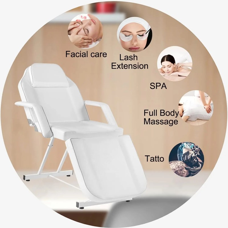 Beauty Salon Folding Milking Massage Table for Sale Equipment Body Spa... - Tattoo Bed | Nova Spa Equipment