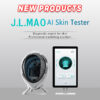 AI-based skin analyzer with adjustable table for professional facial skin analysis