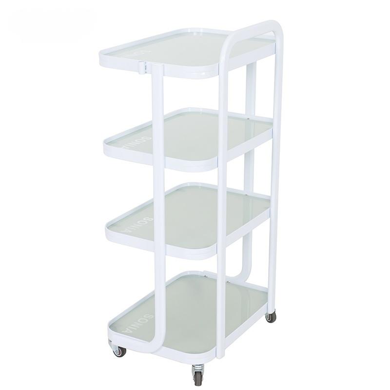 6 Glass Salon Trolley - Customizable Heavy Duty Trolley for Beau by Nova