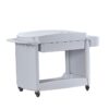 Metal Salon Trolley - White Hair Beauty Salon Spa Rolling Meta by Nova
