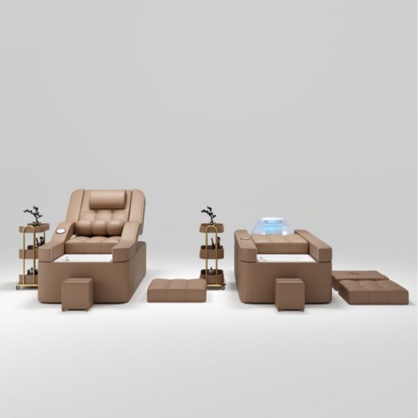 6 Salon Head Spa Bed with Adjustable Backrest