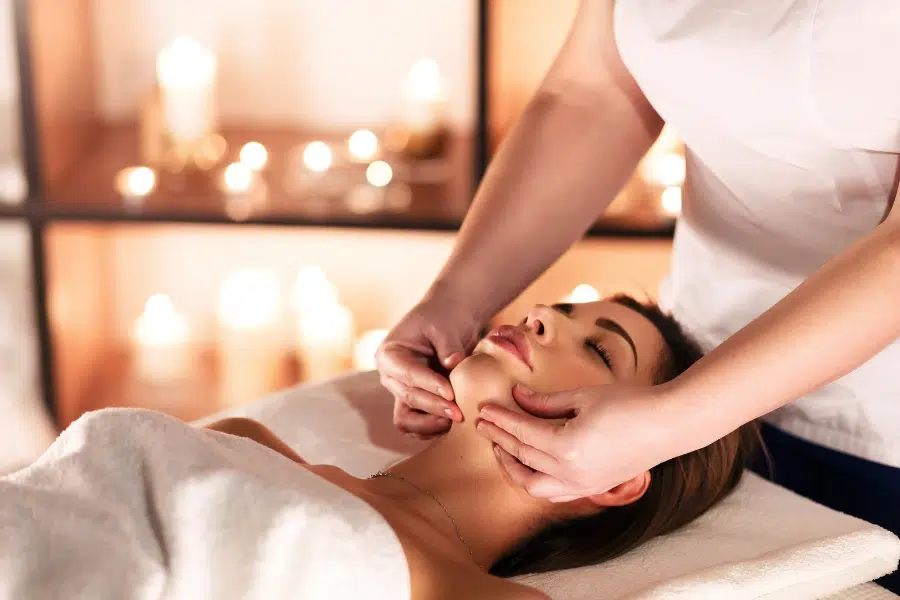 professional medical spa laser equipment setup