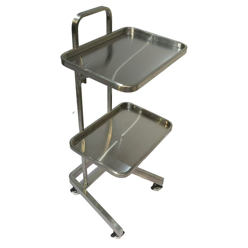 Metal Salon Trolley - Makeup Salon Equipment Gold Pink Silver by Nova