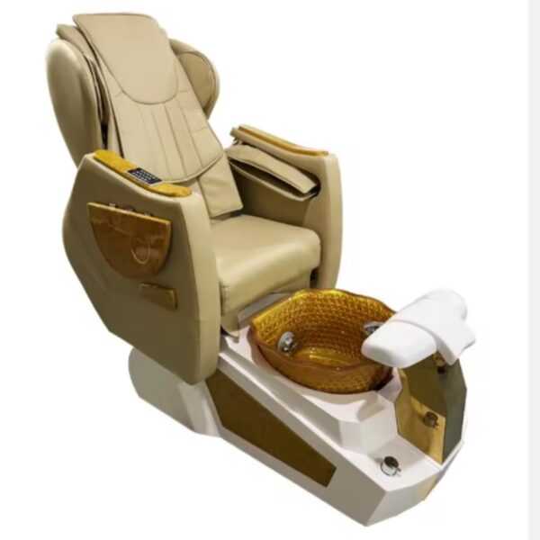 主图-1 Leather massage foot bath pedicure chair with customizable colors for nail salon