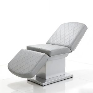 Silver Stainless Steel Base 3 Motors Salon Massage Table Bed Luxury Be... - Massage Bed | Nova Spa Equipment