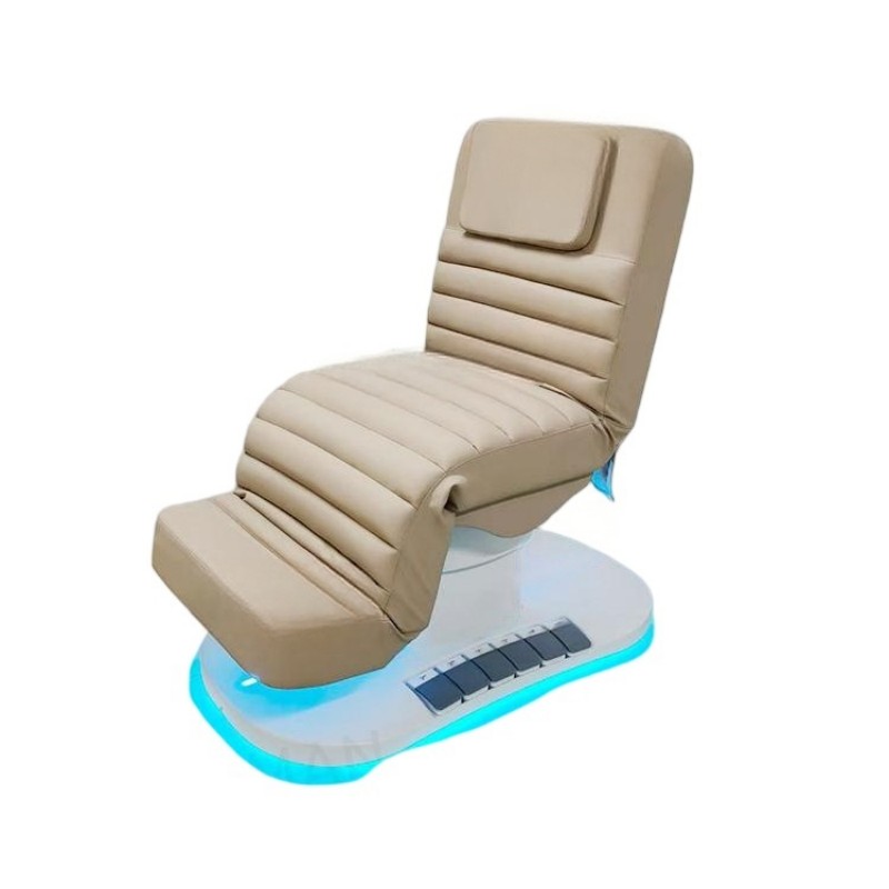 Grey 3 Motor Beauty Massage Bed with Foot Control for Tattoo and Facia... - Tattoo Bed | Nova Spa Equipment