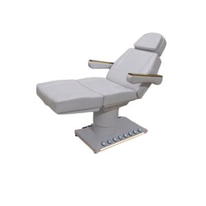 Luxury Modern Beauty Salon Esthetician Furniture Base Curve Facial Bed Electric Cosmetic Eyelash Bed Spa Massage Table Lash Bed