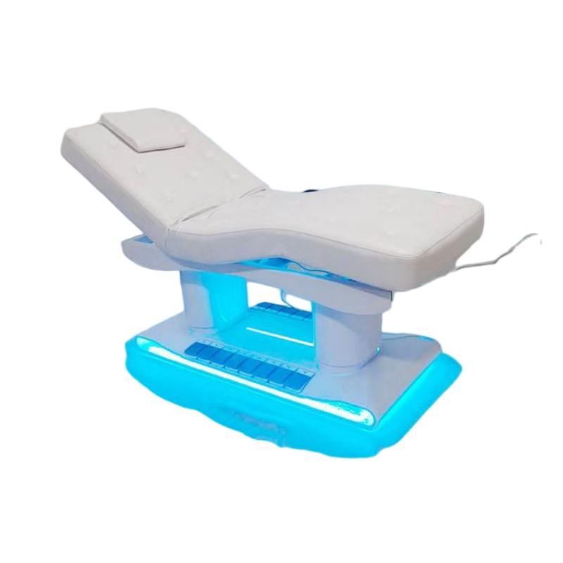 Design White Salon Furniture Massage Table Spa Bed 4 Motors Electric E... - Massage Bed | Nova Spa Equipment