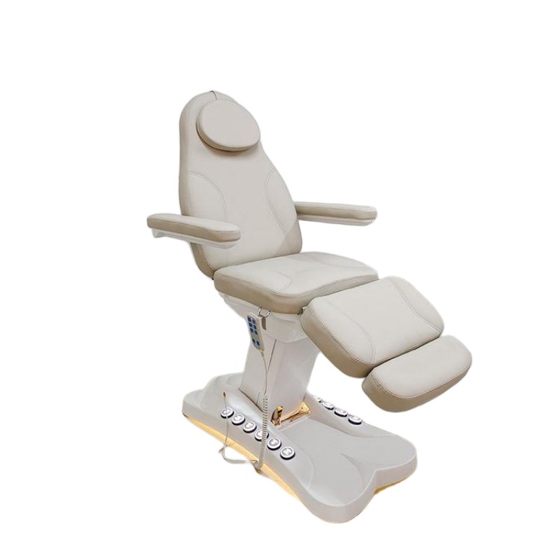Rotatable White Modern Medical Podiatry Tattoo Shop Aesthetic Chair Be... - Tattoo Bed | Nova Spa Equipment