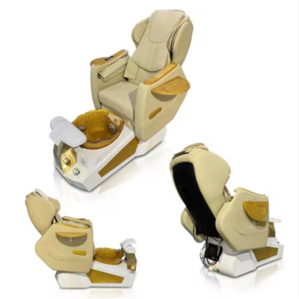 主图-6 Leather massage foot bath pedicure chair with customizable colors for nail salon