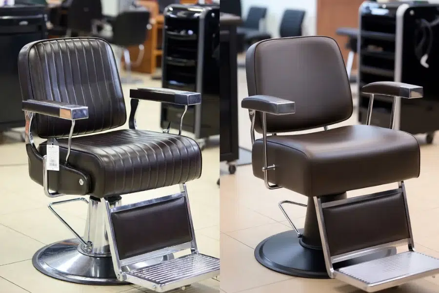 Barber Chairs vs Salon Chairs: Price and Value Comparison, showing the difference in pricing and investment