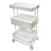 Metal Salon Trolley - Makeup Salon Equipment Gold Pink Silver by Nova
