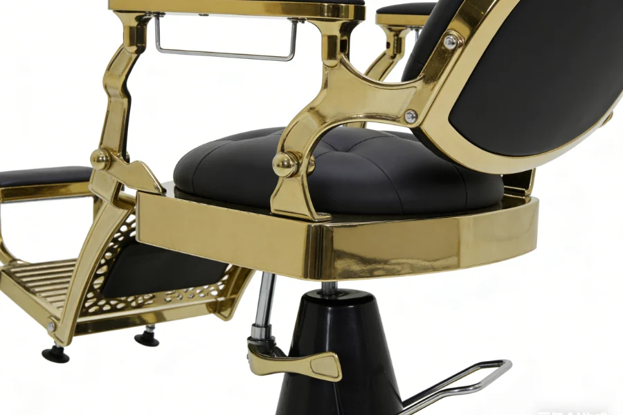 all-purpose salon chair used in modern hair salon for multi-service setup