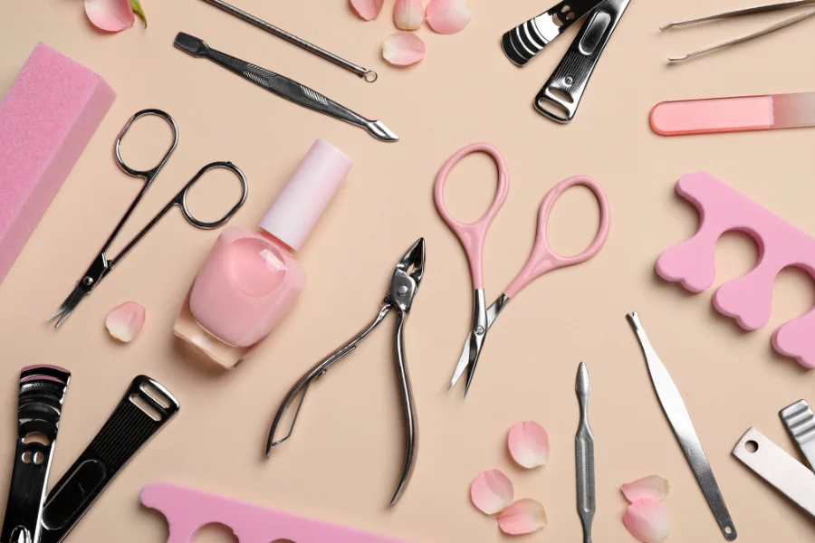 nail salon opening cleaning checklist workstation preparation