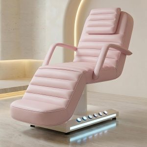 Electric Massage Table with LED Light, Adjustable Facial Bed with Foot... - Tattoo Bed | Nova Spa Equipment