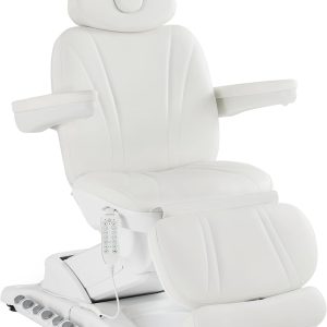 BarberPub Full Electrical 4 Motor Facial Beauty Bed with Hand Foot Con... - Massage Bed | Nova Spa Equipment