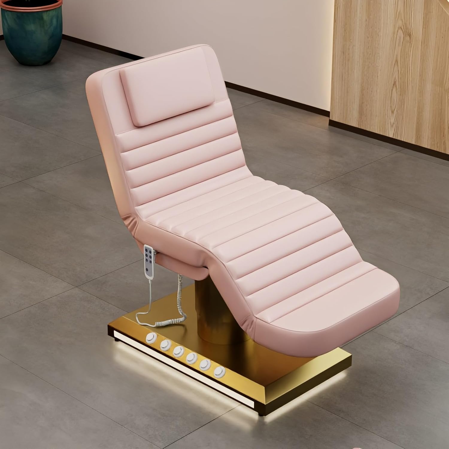 1-200 Fully Electric Spa Chair, 3 Motor Esthetician Spa Bed with LED Light, ... - Medical Treatment Bed | Nova Spa Equipment