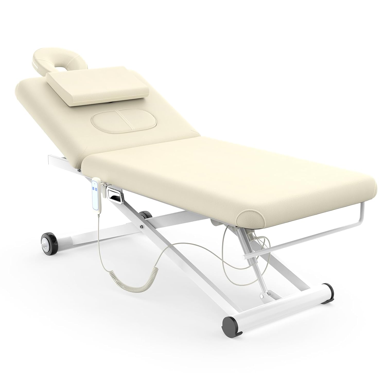 1-217 Electric Massage Table, Electric Lift Motor Height adjustable and Manu... - Medical Treatment Bed | Nova Spa Equipment