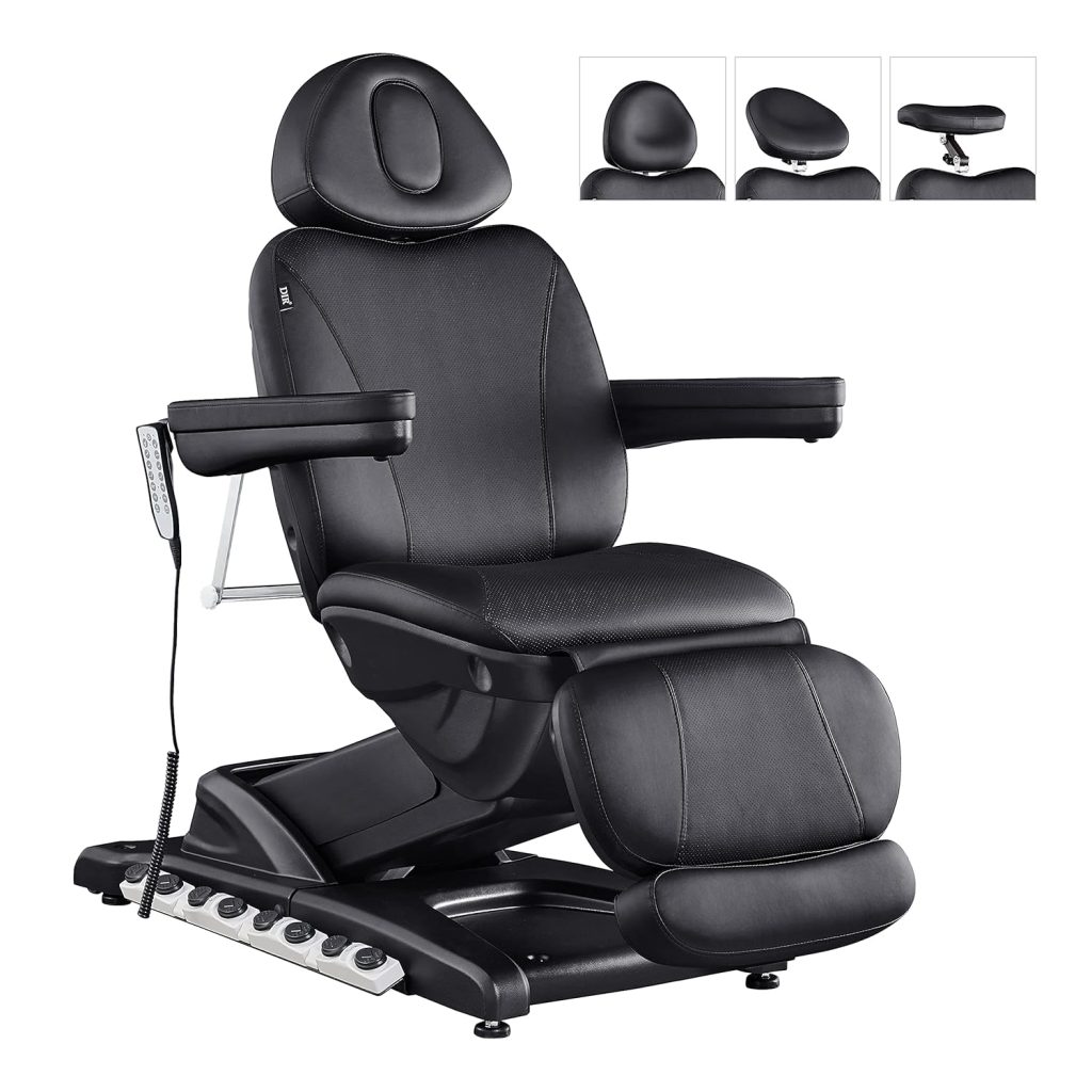 Full Electrical 4 Motor Facial Beauty Bed - Doctor, Tattoo, Medical Po... - Tattoo Bed | Nova Spa Equipment